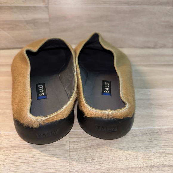 Bally slip on cow hide mules - Picture 2 of 5